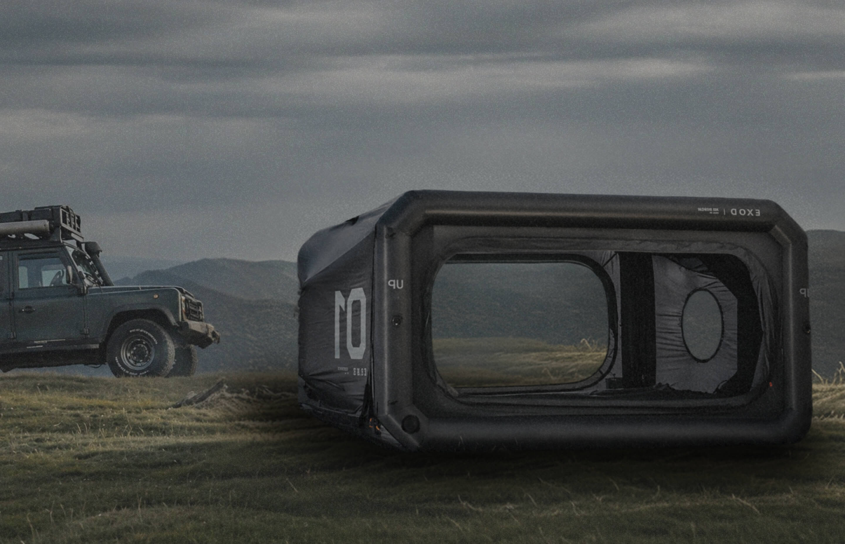 Nomad Telk: innovaatiline täispuhutav telgirent (The Nomad Outpost)